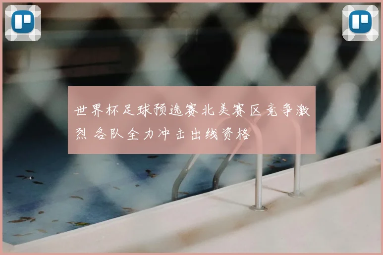 世界杯足球预选赛北美赛区竞争激烈 各队全力冲击出线资格